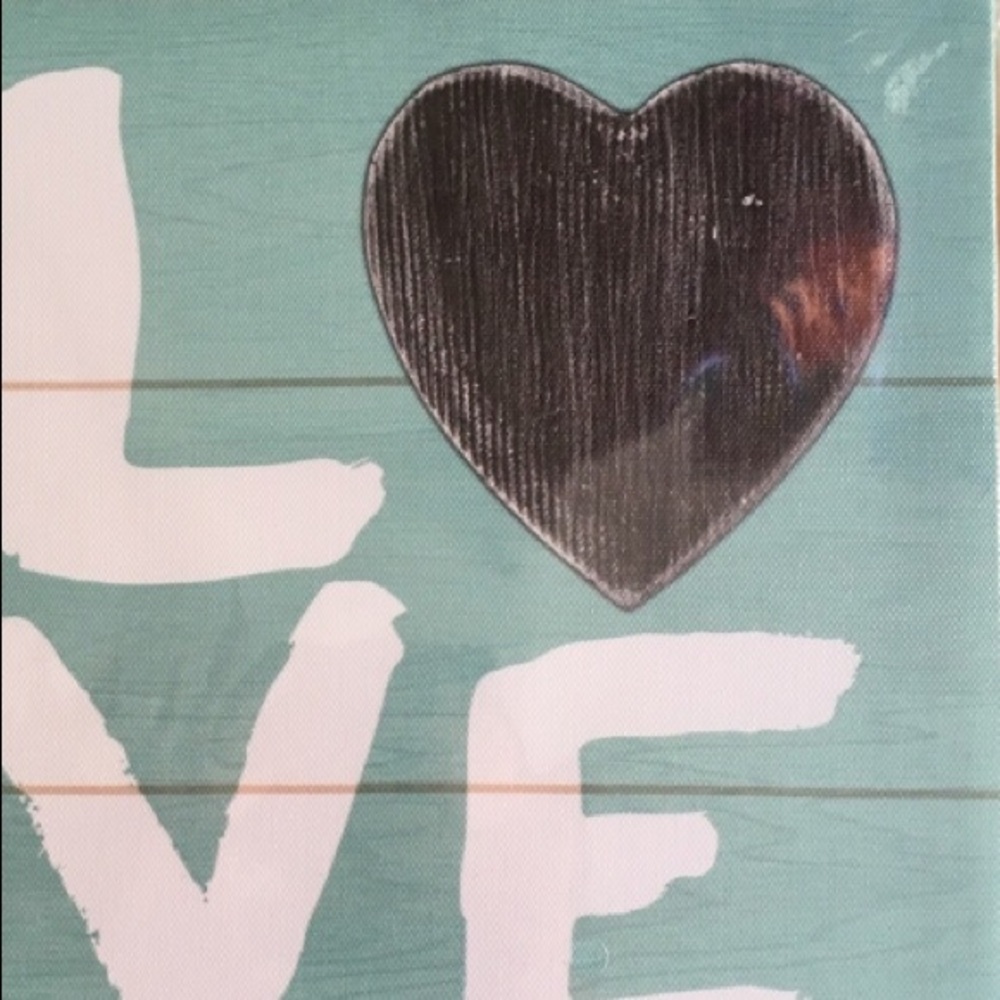 Love 8.5x 8.5   Canvas -Wall Art - Picture 2 of 5